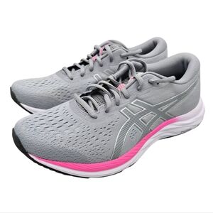 ASICS Gel-Excite 7 Hot Pink & Gray Sneakers Womens Size 9W
